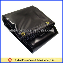 customized tarpaulin car cover made in pvc coated polyester fabric